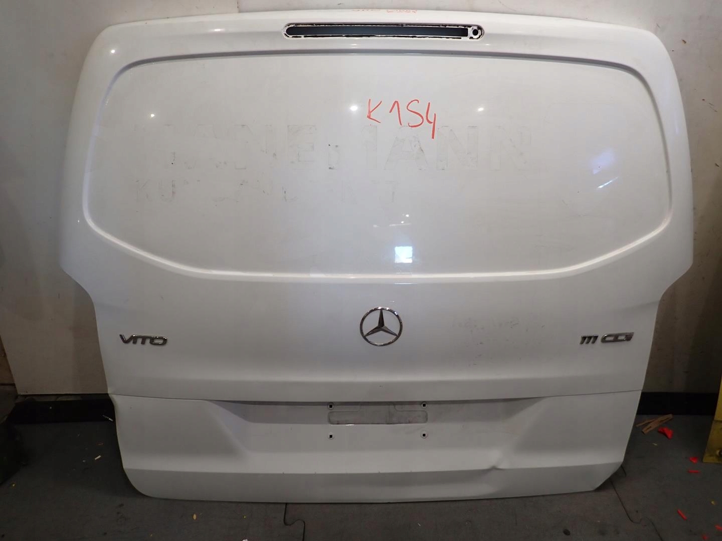 heckklappe kofferraumdeckel MERCEDES VITO W447 2014