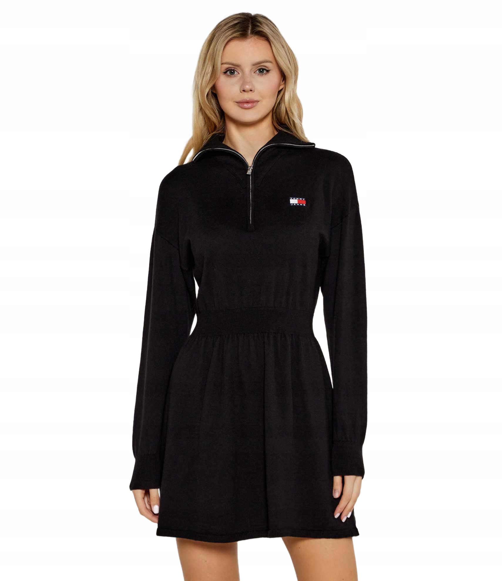 Tommy Jeans Šaty S Dlouhým Rukávem, Velikost S Xta