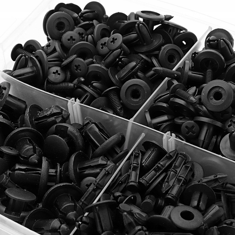 ZESTAW SPINEK SPINKI KOŁKI SAMOCHODOWE 620 SZT Producent części 3F Quality