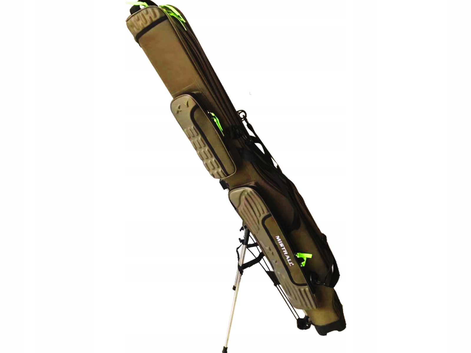 Mistrall 3-komorowy Pokrowiec Na Wędki ze Stelażem 140cm