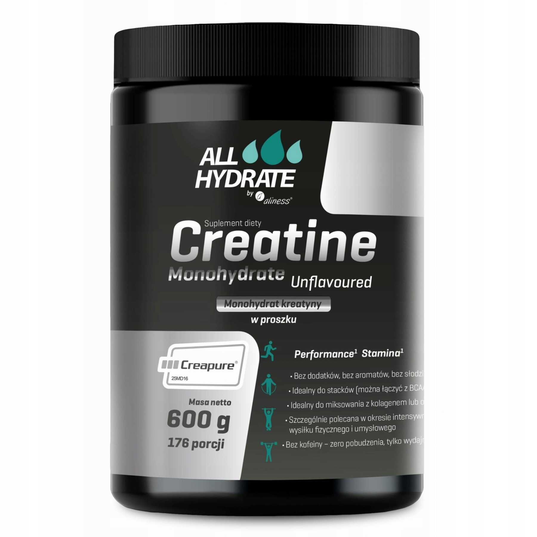 ALLHydrate Kreatin (Creapure) 600 g