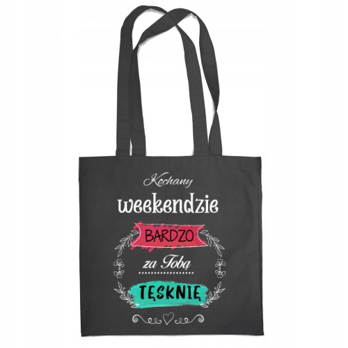 TORBA NA ZAKUPY WEKEEND NADRUK Typ torba