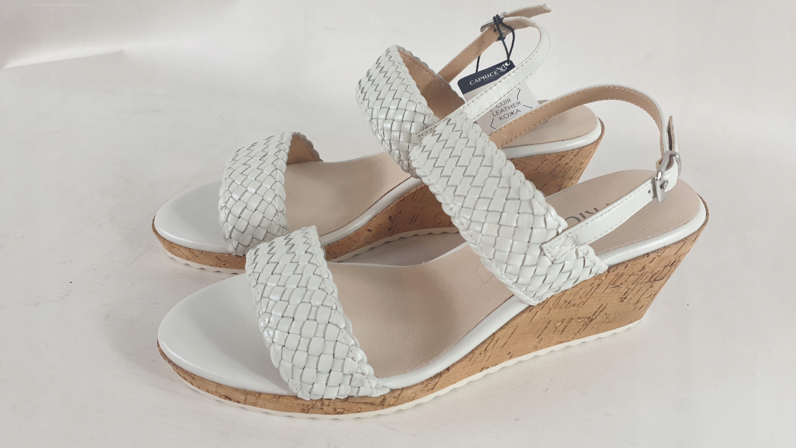 Caprice Dámské Sandály Přírodní Kůže Vel 40