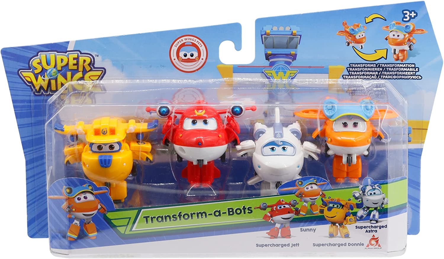 

Super Wings Czteropak Samoloty Ratunkowe 750040A