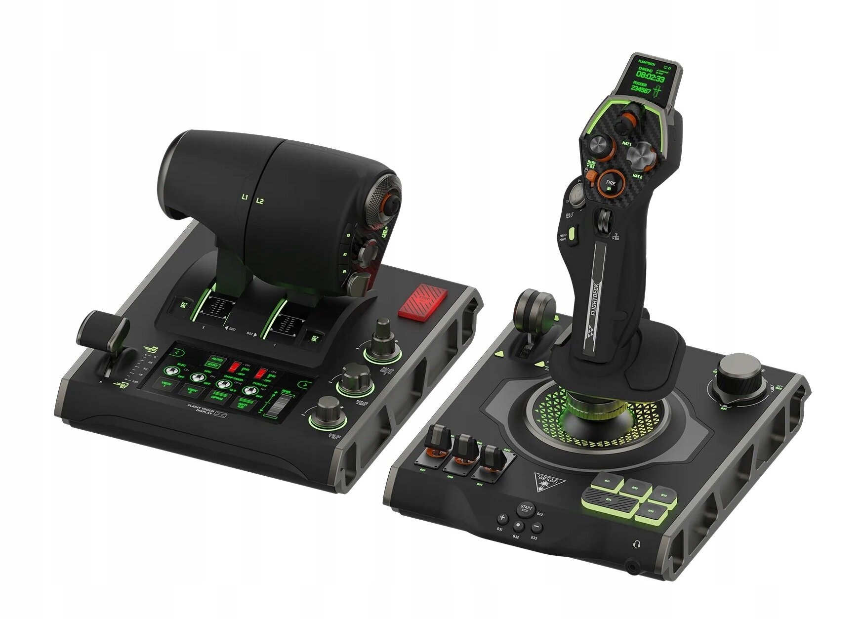 TURTLE BEACH VelocityOne Flightdeck джойстик Чорний