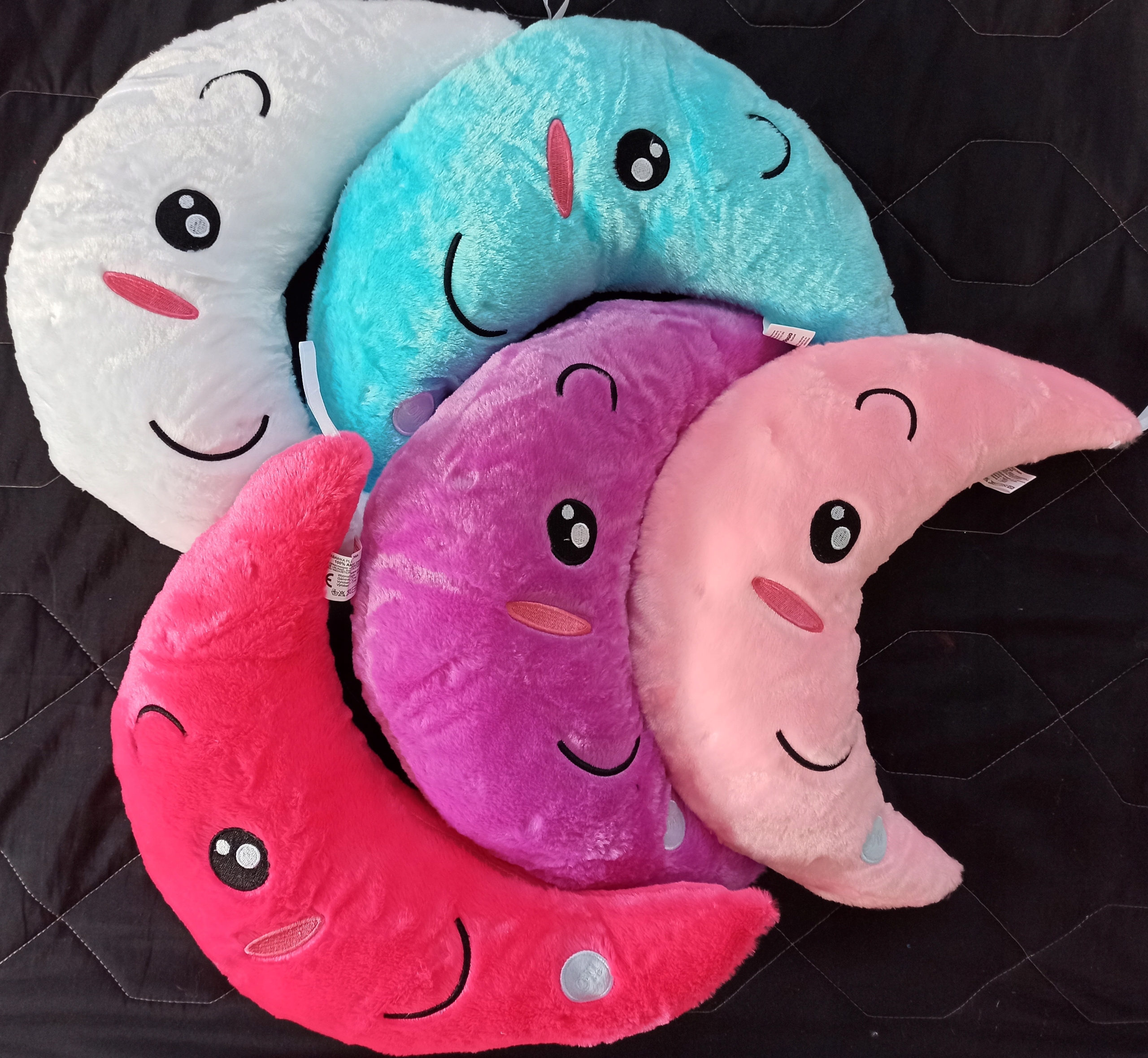 KSIĘŻYC PODUSZKA ŚWIECĄCA LED PRZYTULANKA MASKOTKA Płeć chłopcy dziewczynki