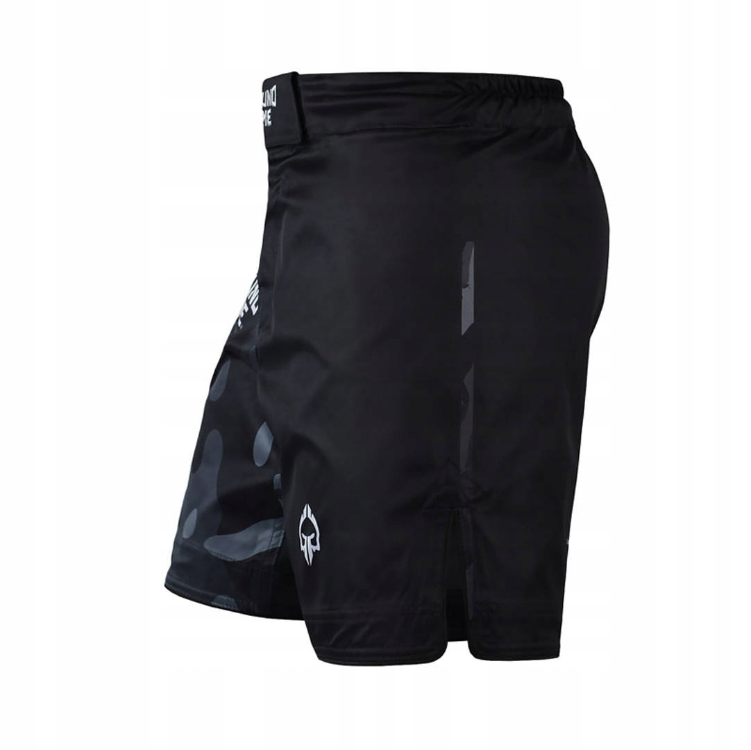 Krótkie spodenki treningowe męskie Ground Game MMA Moro 4.0 Czarne r. m Rozmiar M
