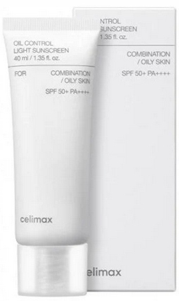 Celimax Oil Control Sunscreen krém SPF50+ s filtrem pro mastnou pleť 40 ml