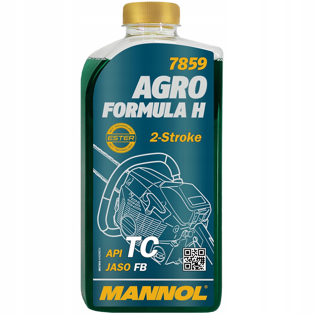 

Mannol 7859 Syntetyczny Olej Mieszanka 1L 2T Api