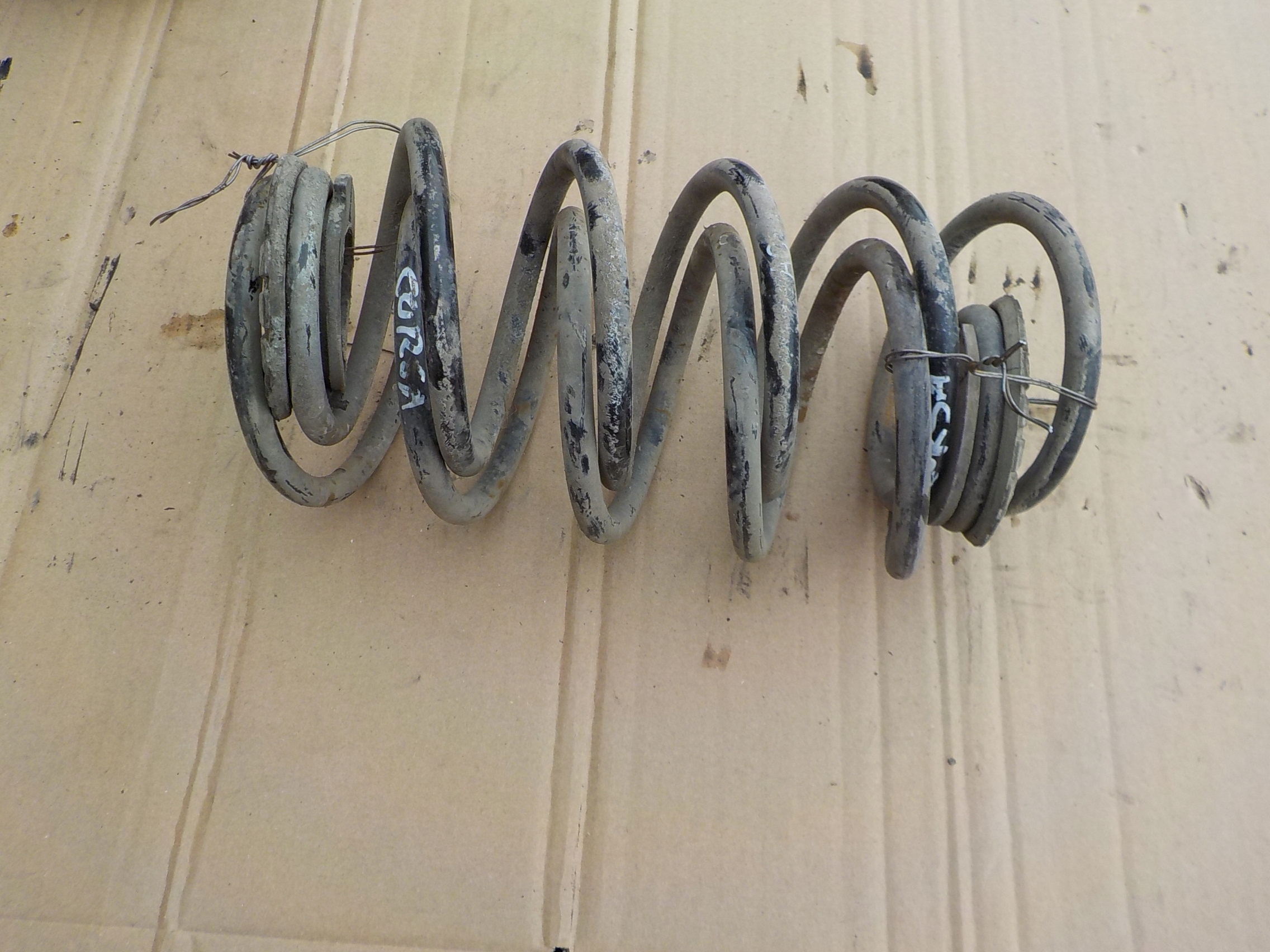 spring rear part komplet opel corsa d 2010r