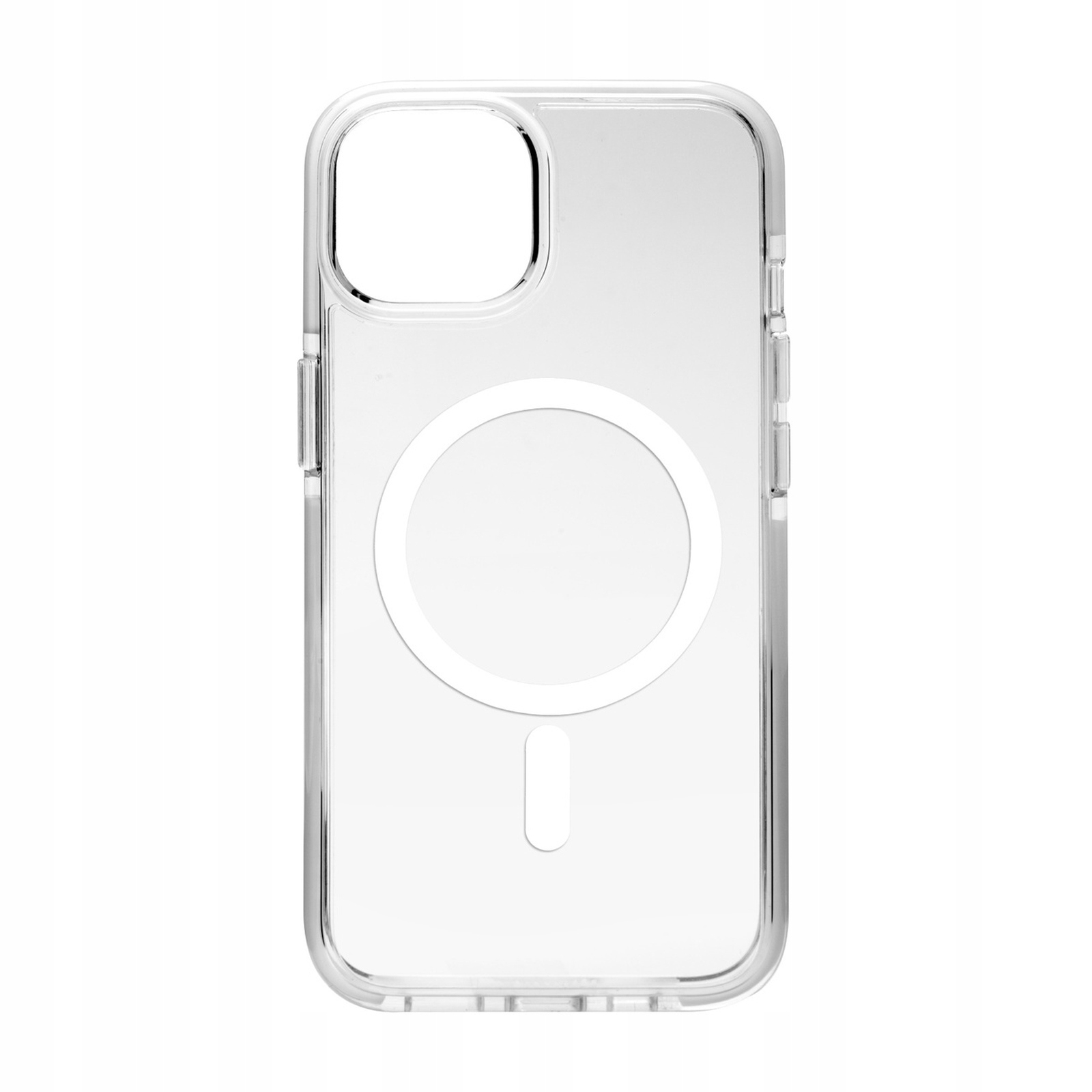Silikónové puzdro pre iPhone 15 Lite Mag Pro MagSafe priehľadné