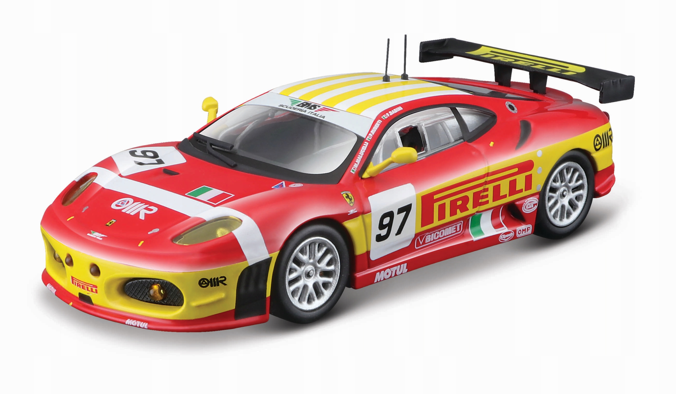 Ferrari F430 Gtc 2008 1:43 Bburago Racing 36303