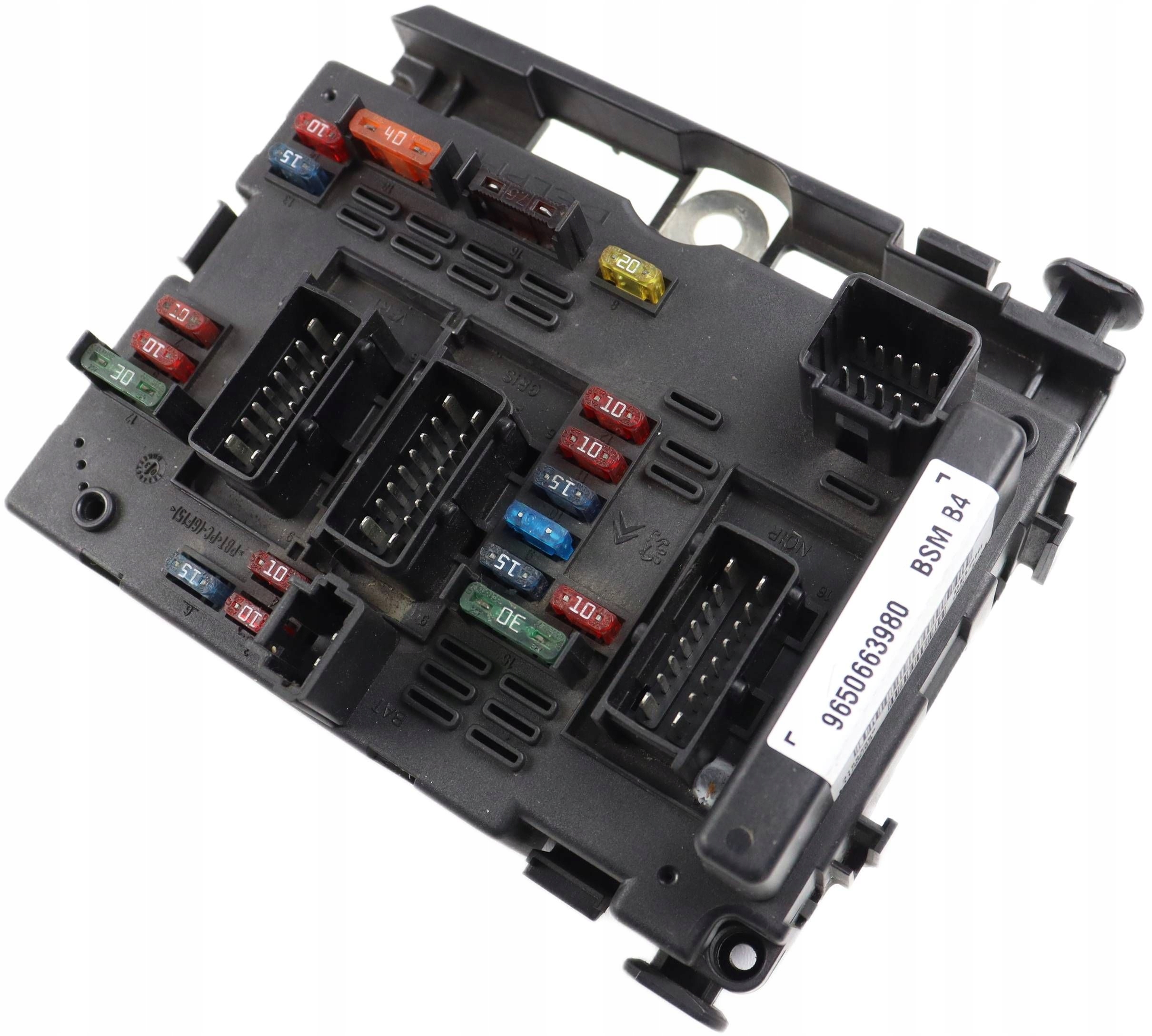 CITROEN PEUGEOT module compartment control unit BSM 9650663980
