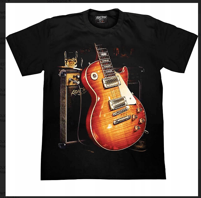 

Koszulka Gitara Rock Chang GR664 XXL