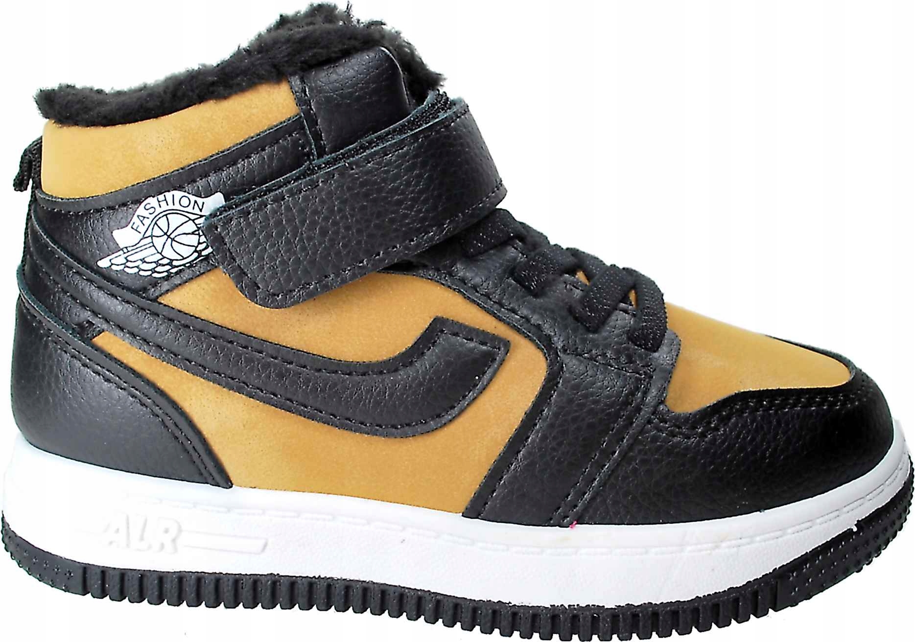 CAMEL ocieplane sportowe trzewiki rzepy na zimę 29