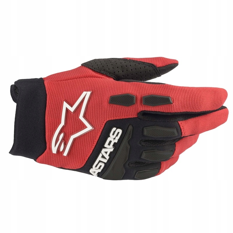 Rękawice Cross Enduro Alpinestars Full Bore Red Black Czerwone Rozmiar M