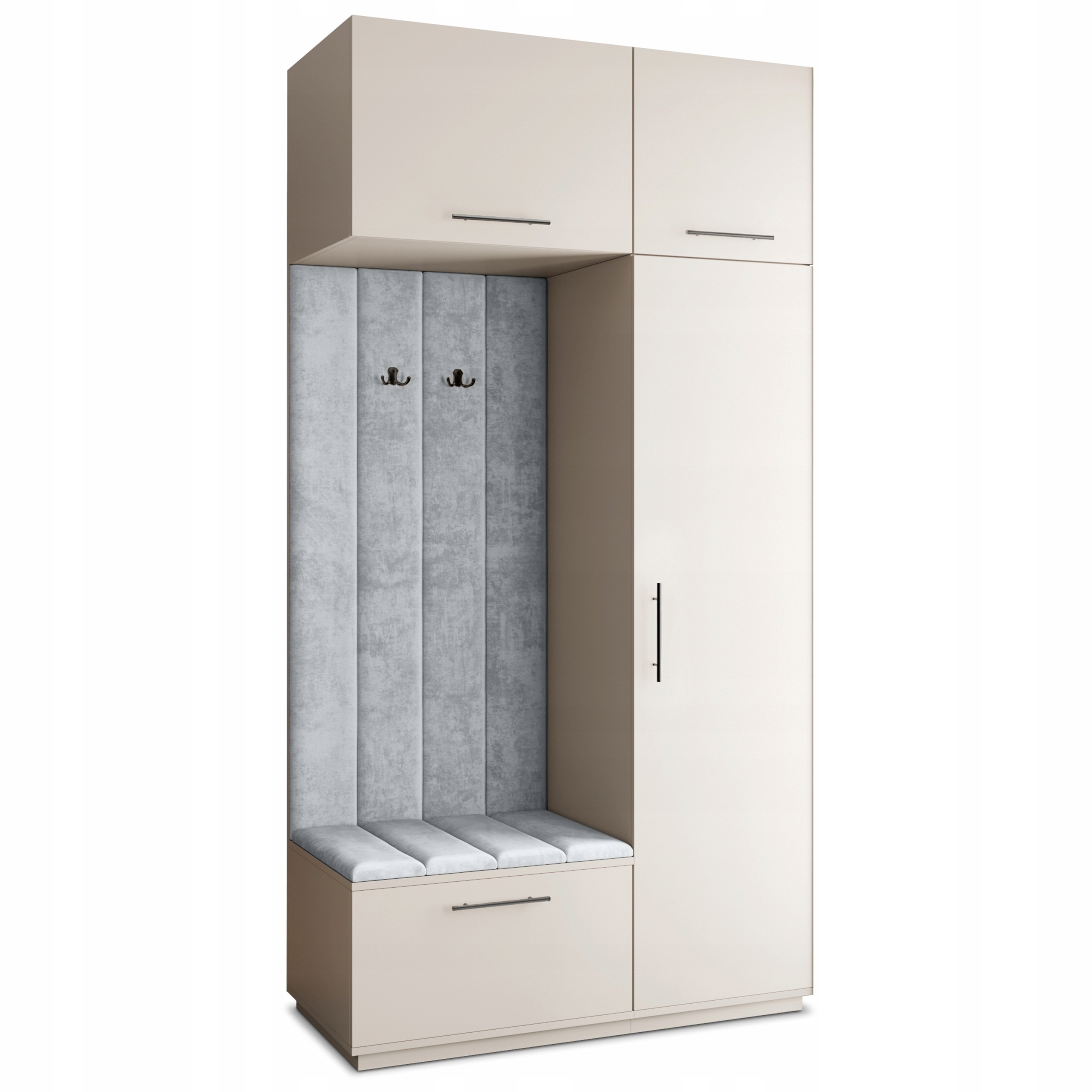 Šatní skříň Rema 120/240/60 cm Skříň do předsíně Moderní Kašmír