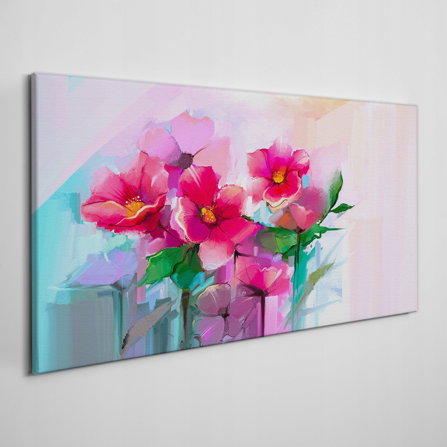 

Obraz ścienny na płótnie Kwiaty rośliny 100x50 cm