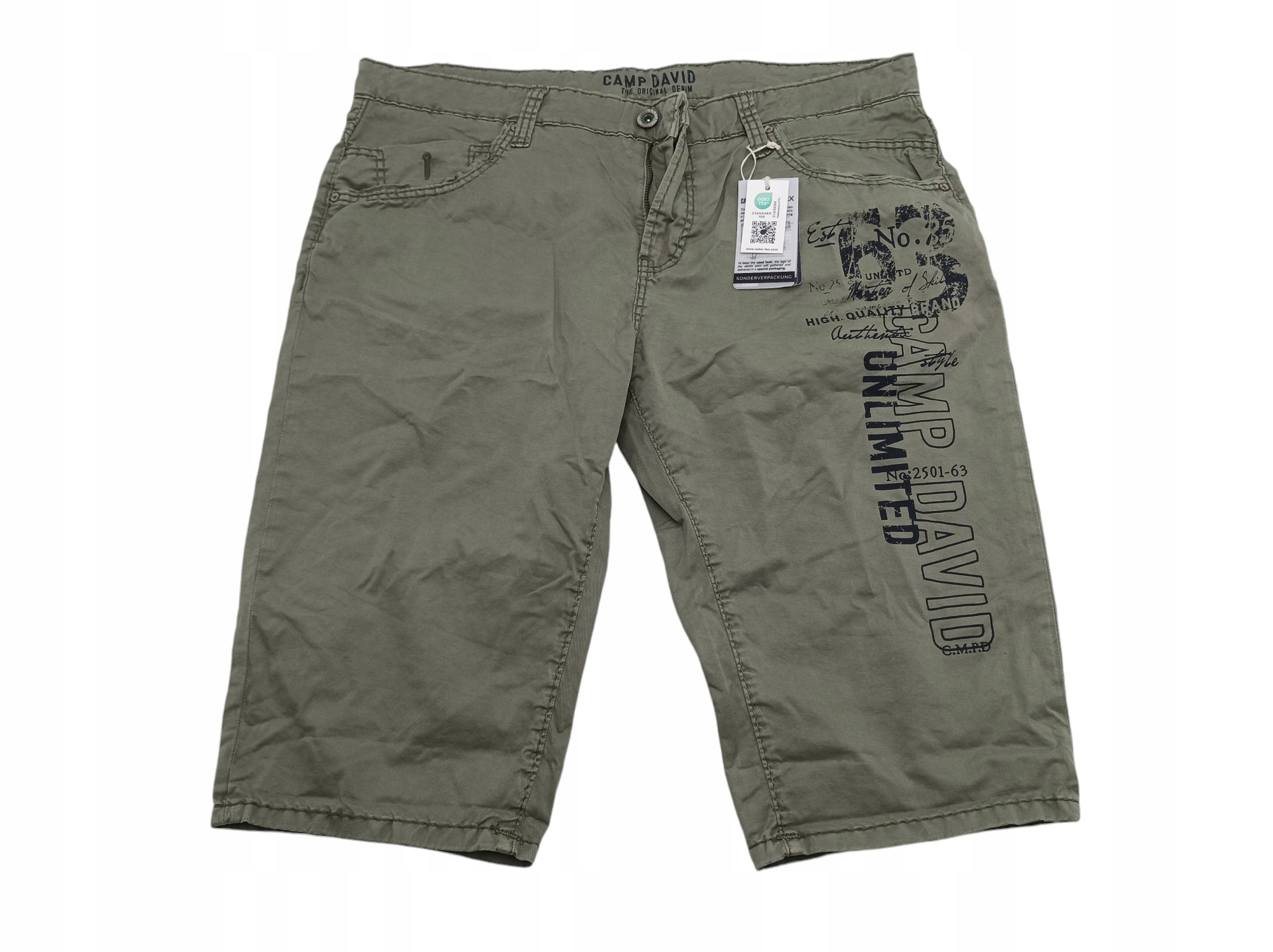 Camp David, krátké kraťasy kraťasy, velikost 38