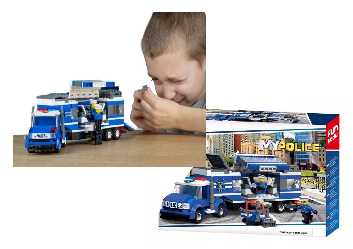 KLOCKI POLICJA RUCHOMA STACJA POLICYJNA Bohater brak