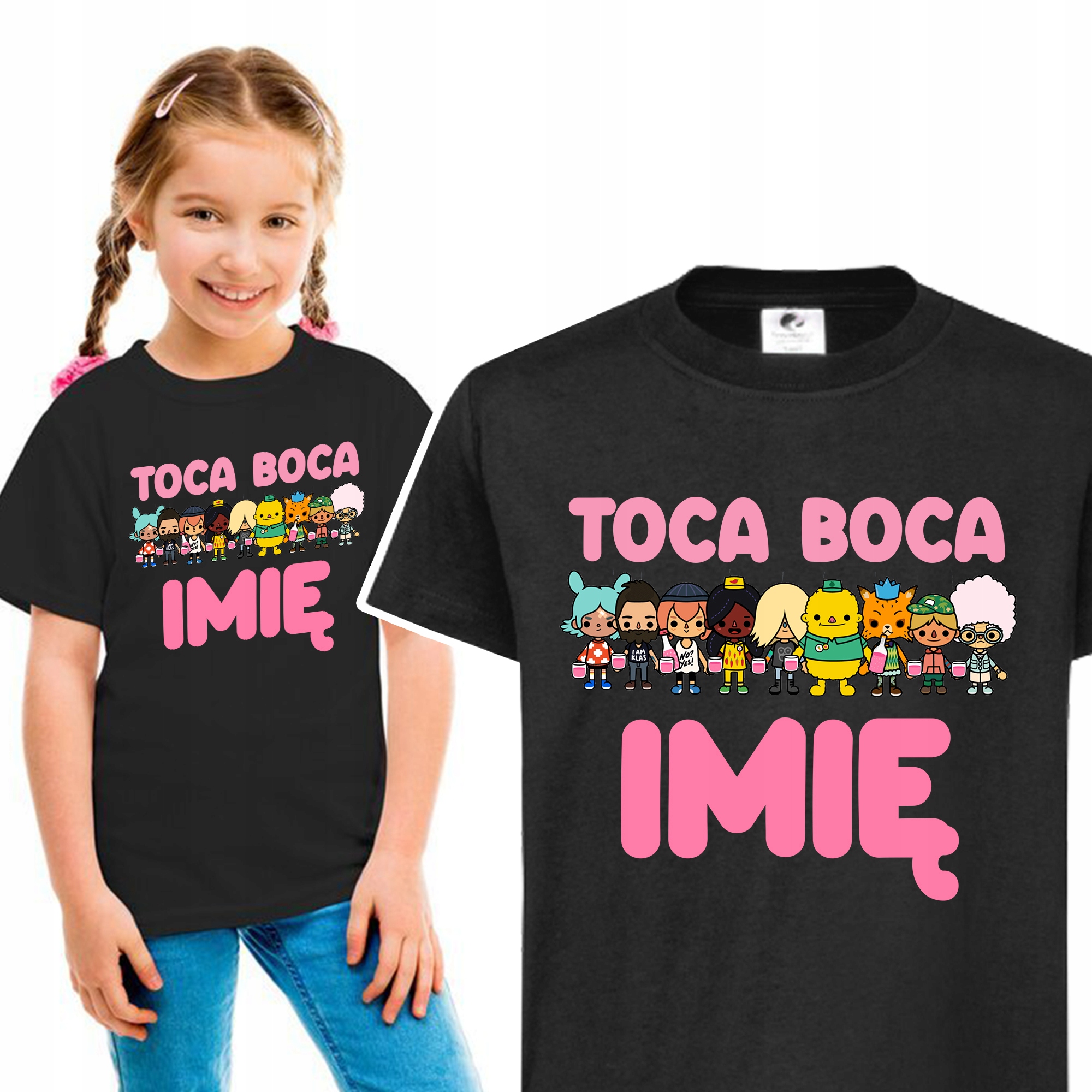 

Koszulka Dziecięca Własne Imię Toca Boca 134 cm