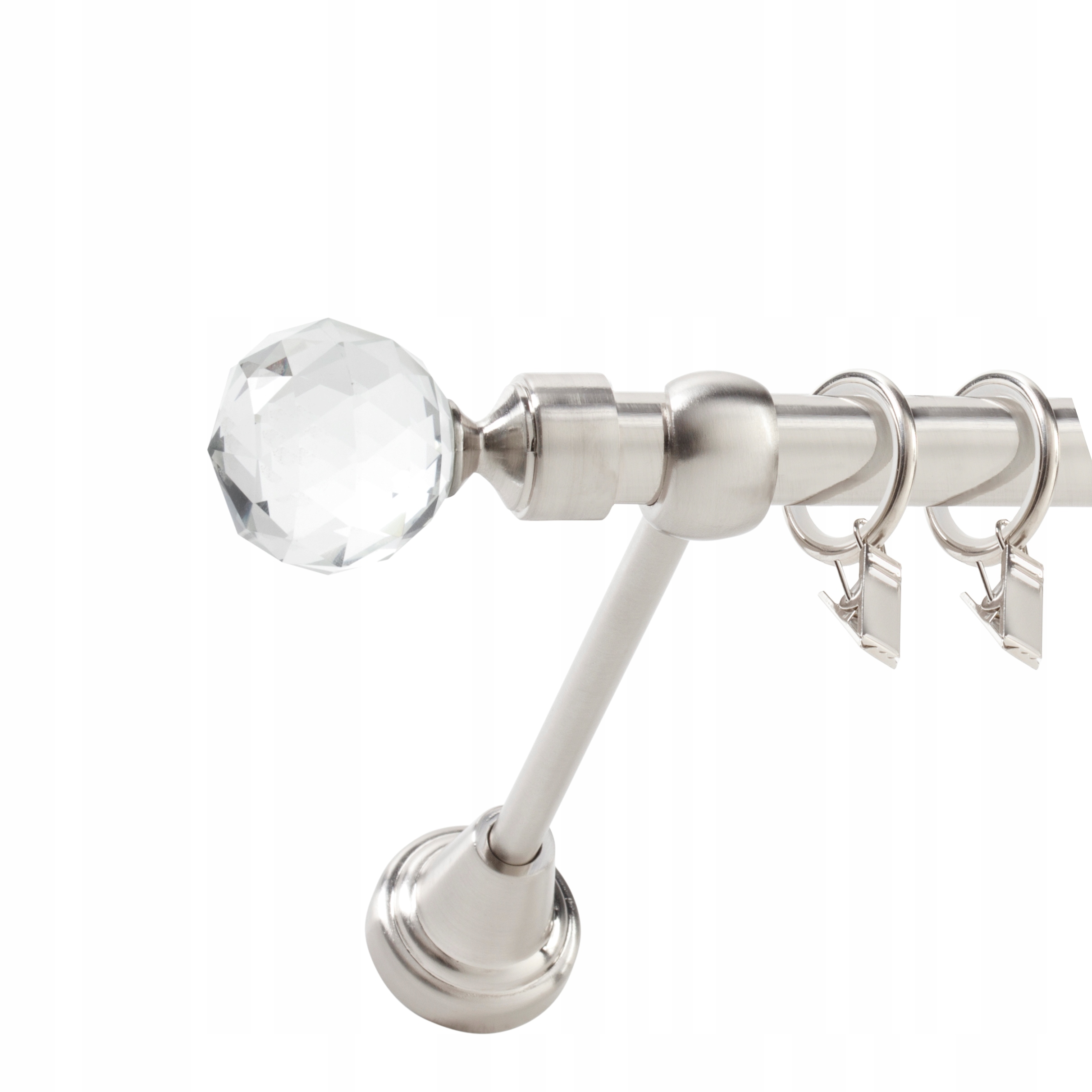 KARNISZ POJEDYNCZY FI 25mm 180cm CICHE KÓŁKA WZORY Rodzaj karnisza pojedynczy