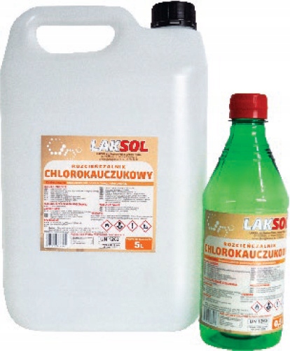 Rozcieńczalnik chlorokauczukowy rozpuszczalnik 5l Krótka Data Ważności