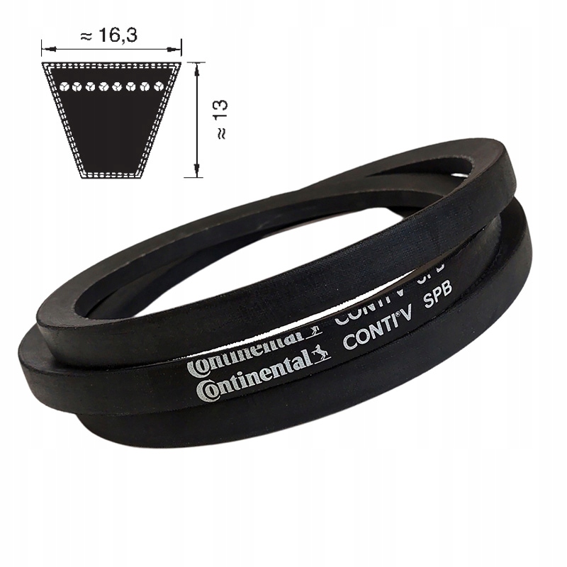 Pas pasek klinowy Spb 1550 Ld V Continental 16,3x1550