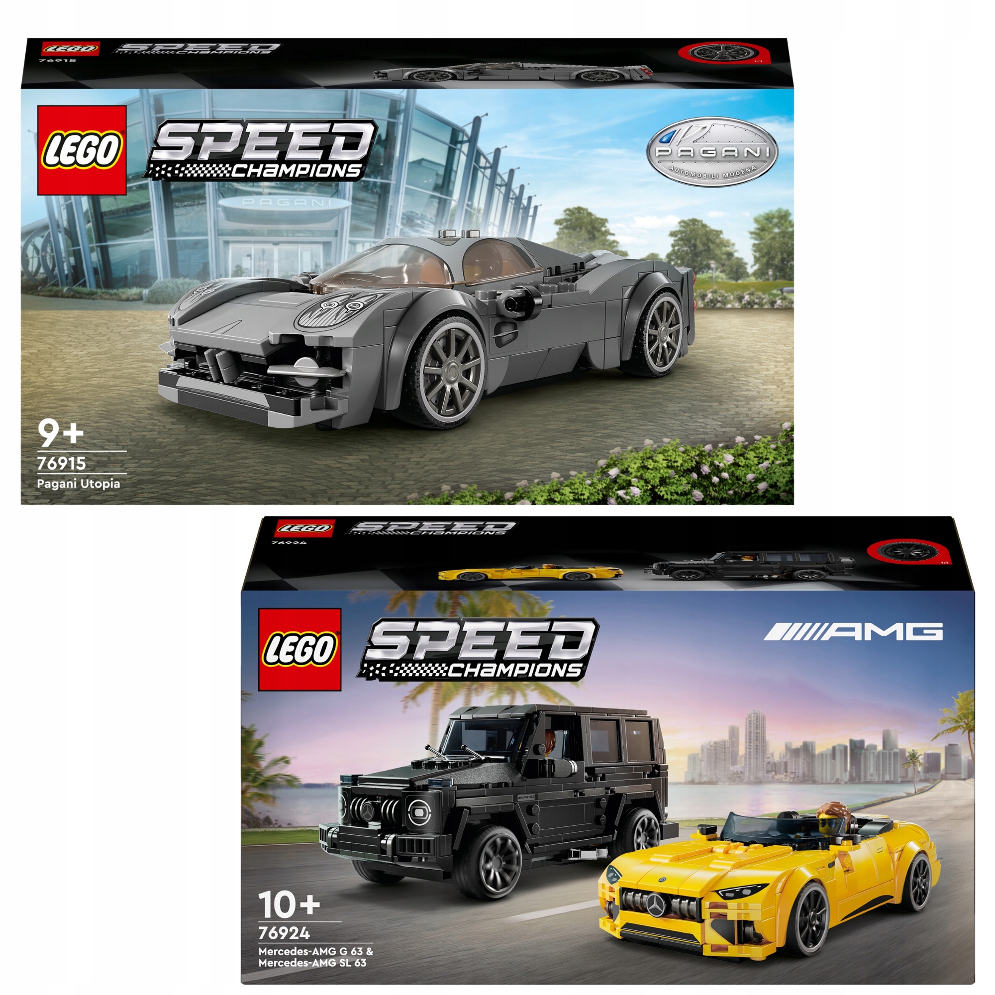 Lego Speed Champions 76915 Pagani Utopia 76924 Mercedes Amg G 63 I Mercedes
