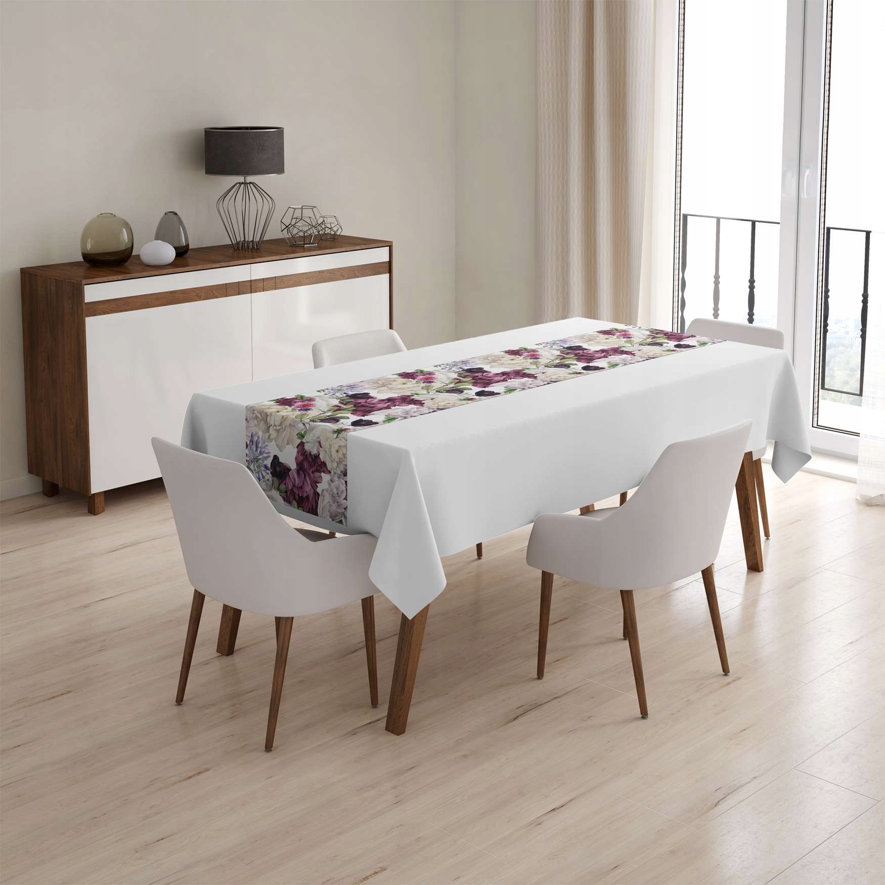 BIEŻNIK OBRUS NA STÓŁ MATOWY GŁADKI 40x140 080 Marka HomeView