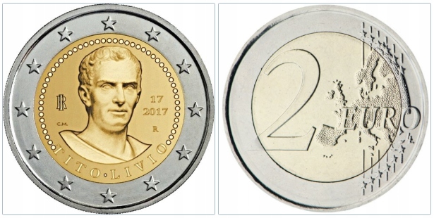 Włochy 2017 2€.#100.TITO LIVIO......1838