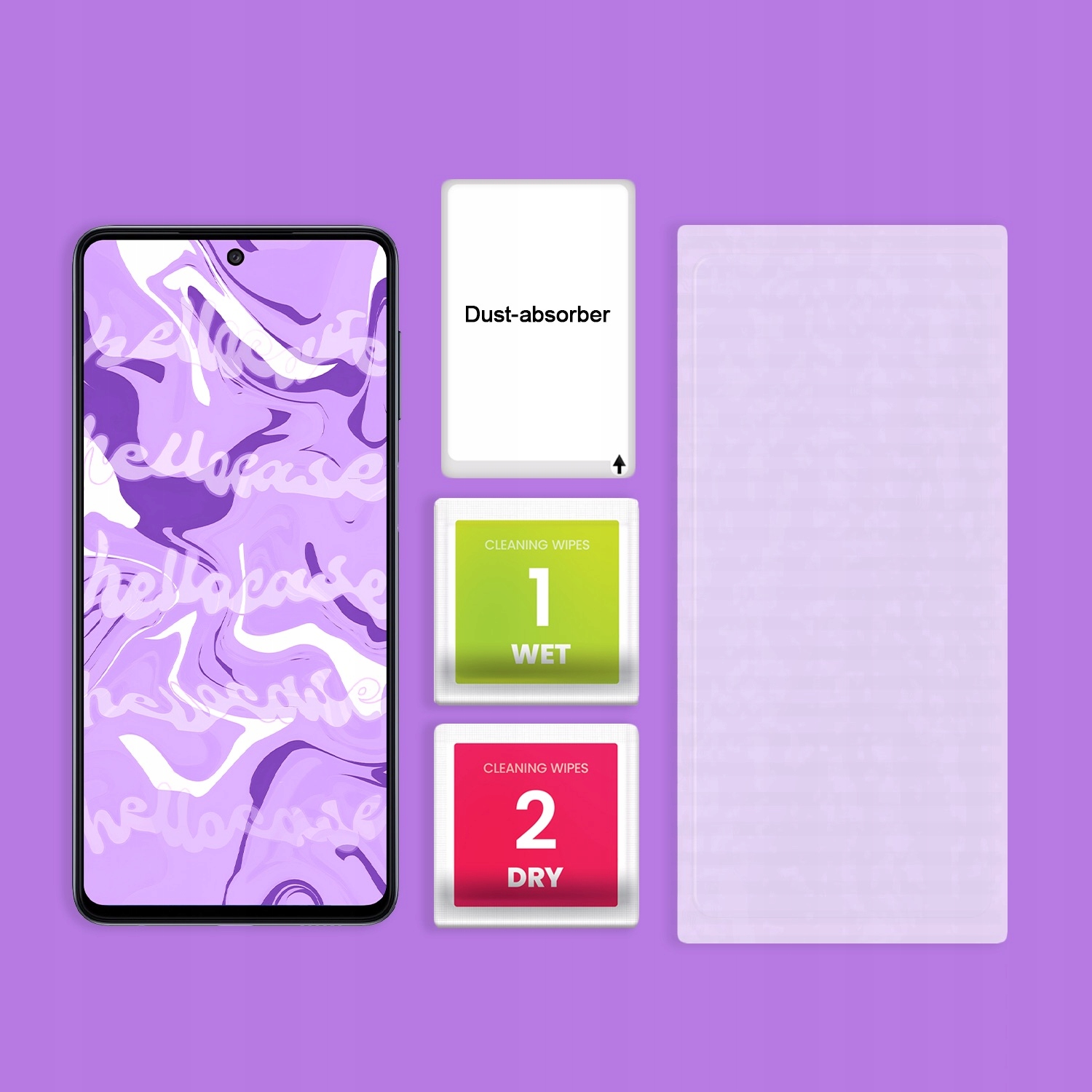 Szkło Hartowane do Xiaomi Redmi 9 / 9A / 9C / 9i (szybka 9H, płaskie 2.5D) Producent Hello Case