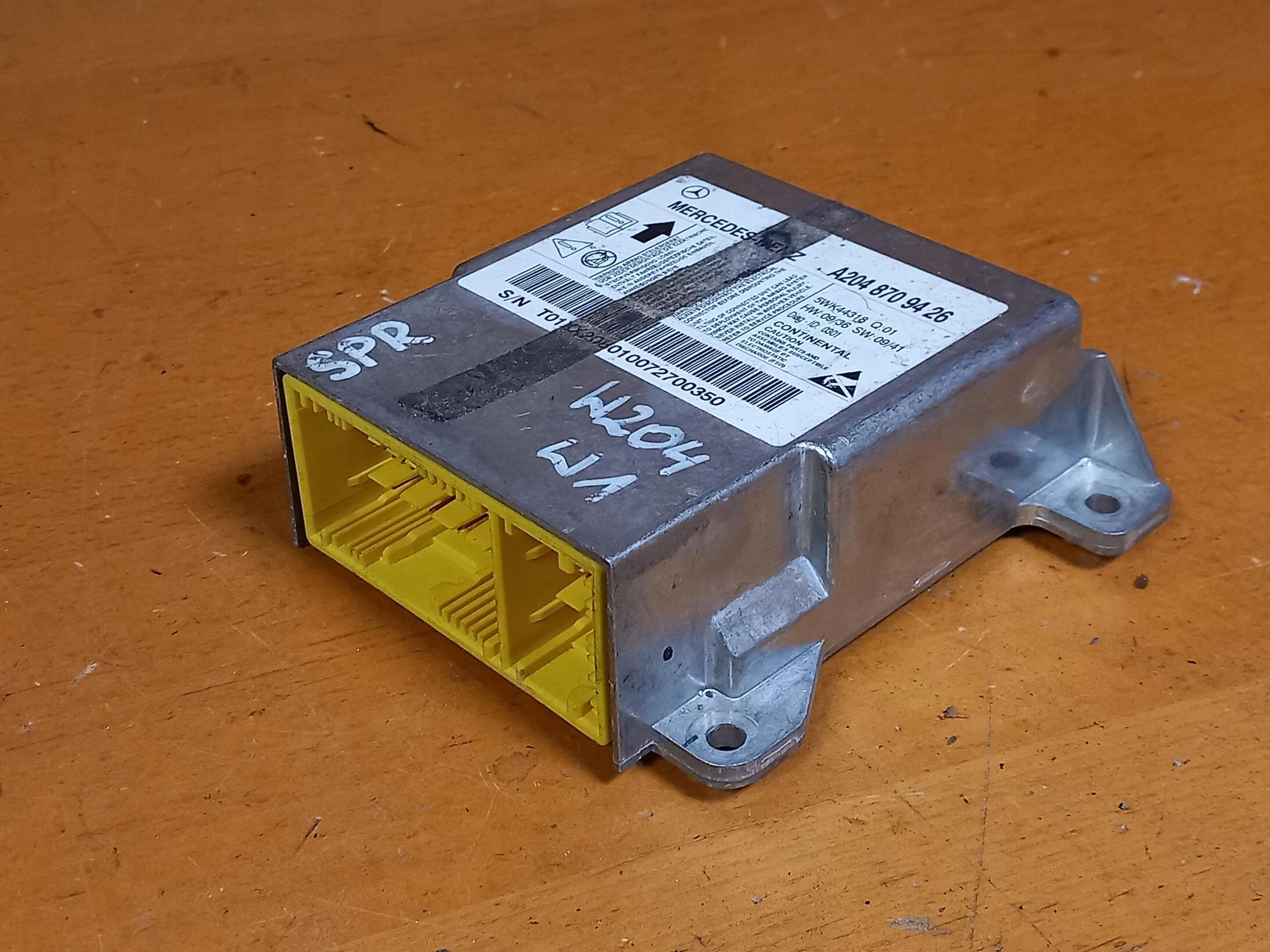 module control unit MERCEDES C-KLASA W204 A2048709426 07-14