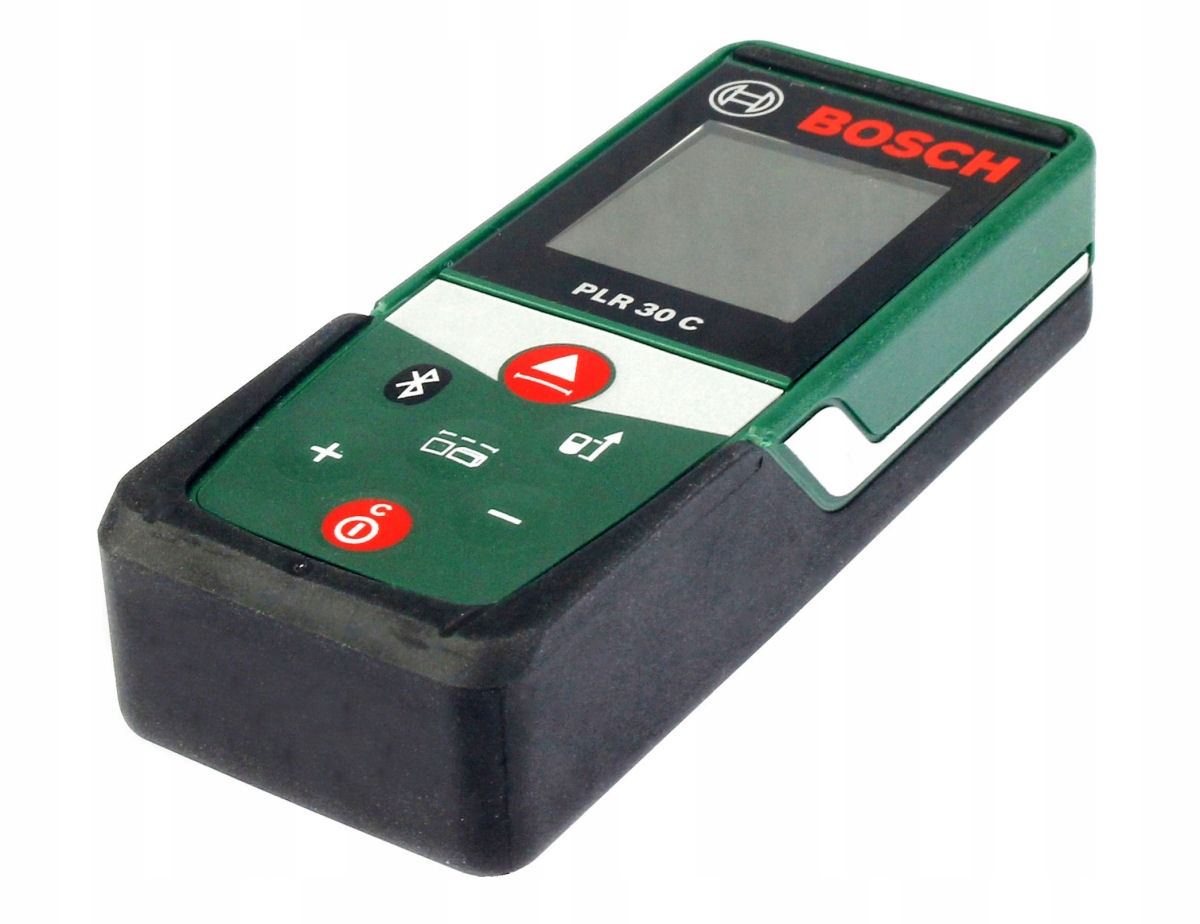 DALMIERZ LASEROWY UNIVERSALDISTANCE PLR 30 C BOSCH zasięg 30 metrów Klasa lasera klasa 2