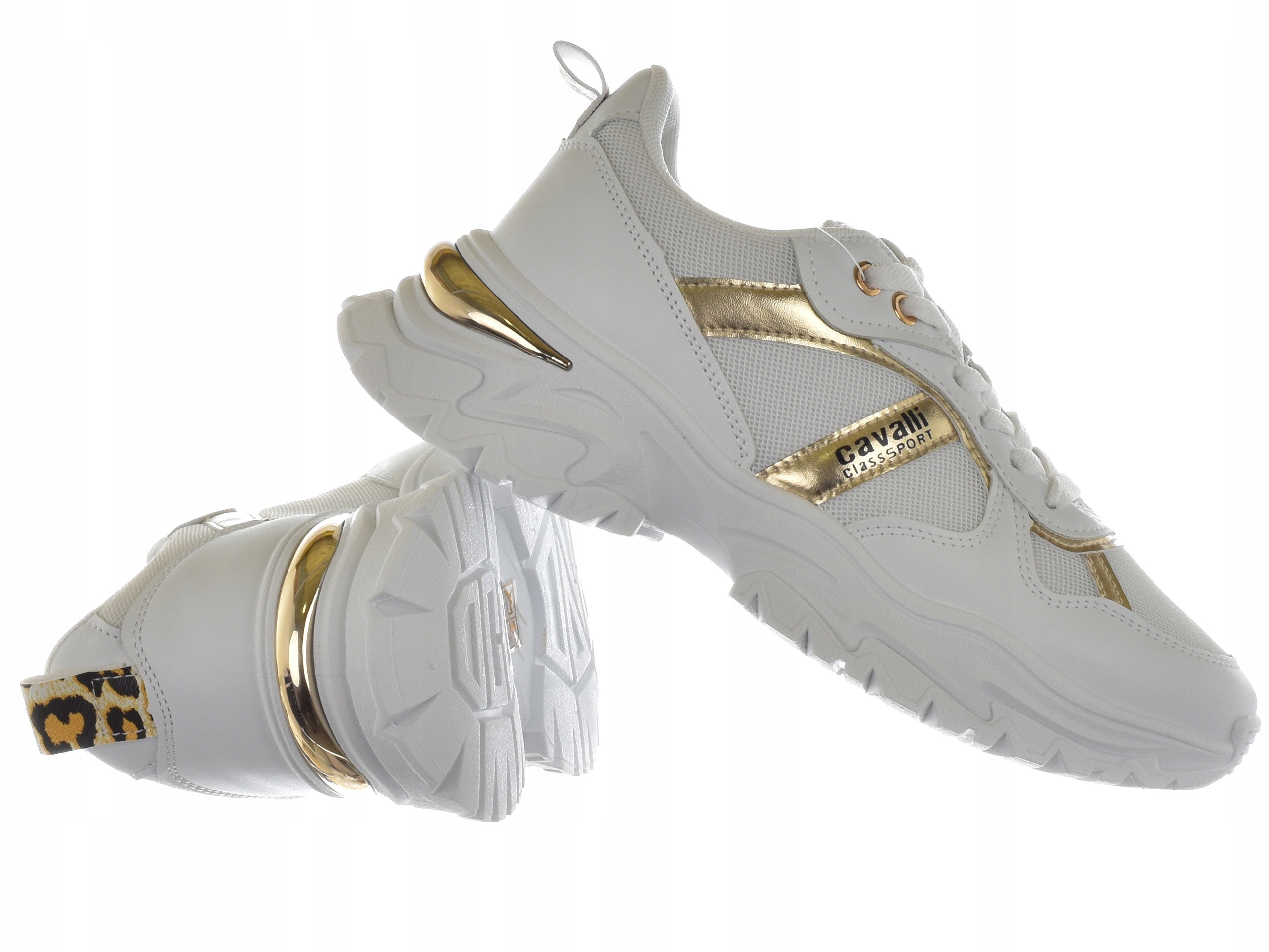 Boty Cavalli Class Sport S23-S00CW8643 100 tenisky bílé