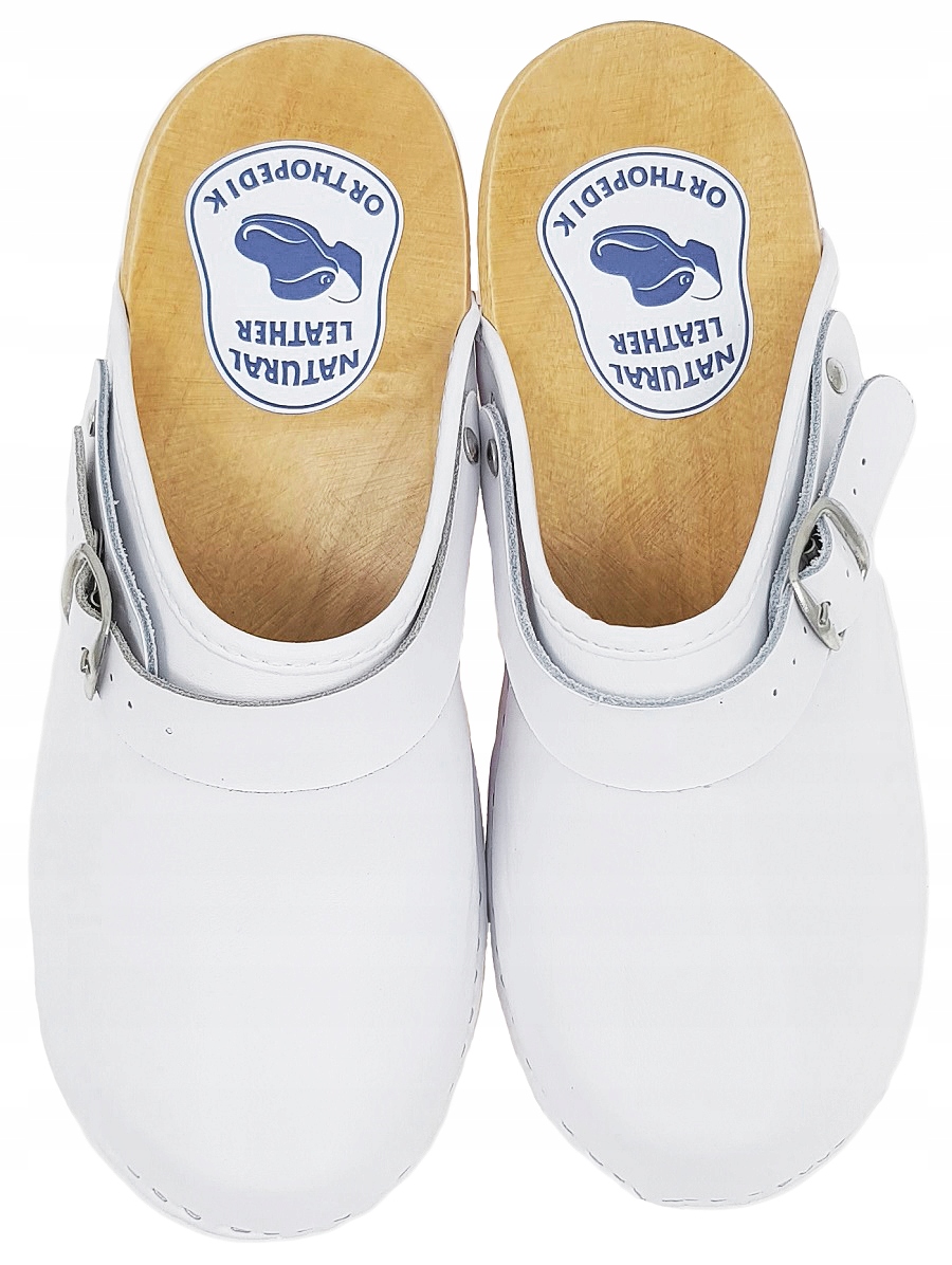 Chodaki Klamra Pełne Drewniaki Trepy Medyczne *35* Oryginalne opakowanie producenta inne