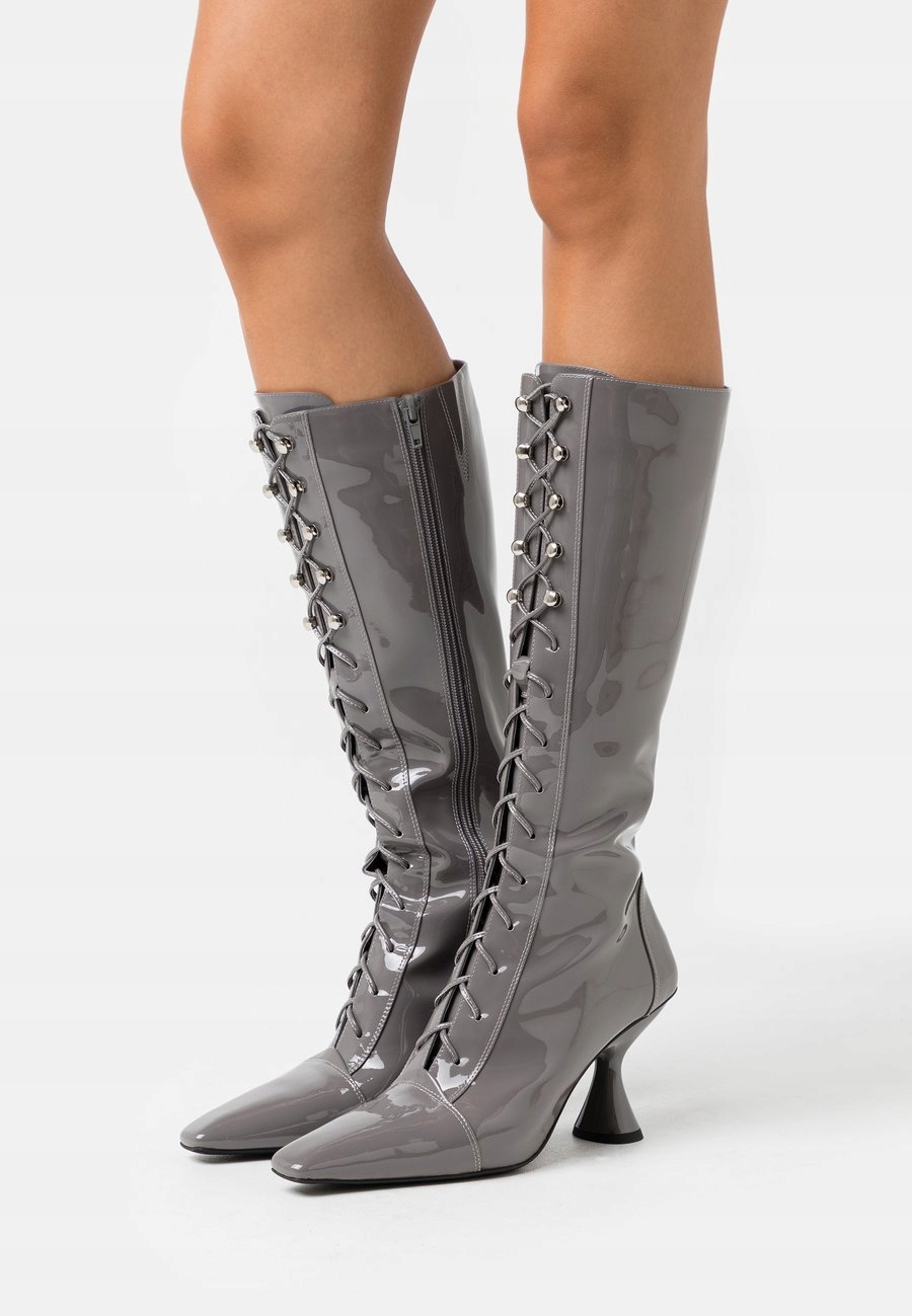 Jeffrey Campbell Šněrovací kozačky 37 14CA