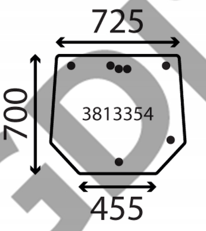 Massey Ferguson zadní VA374757