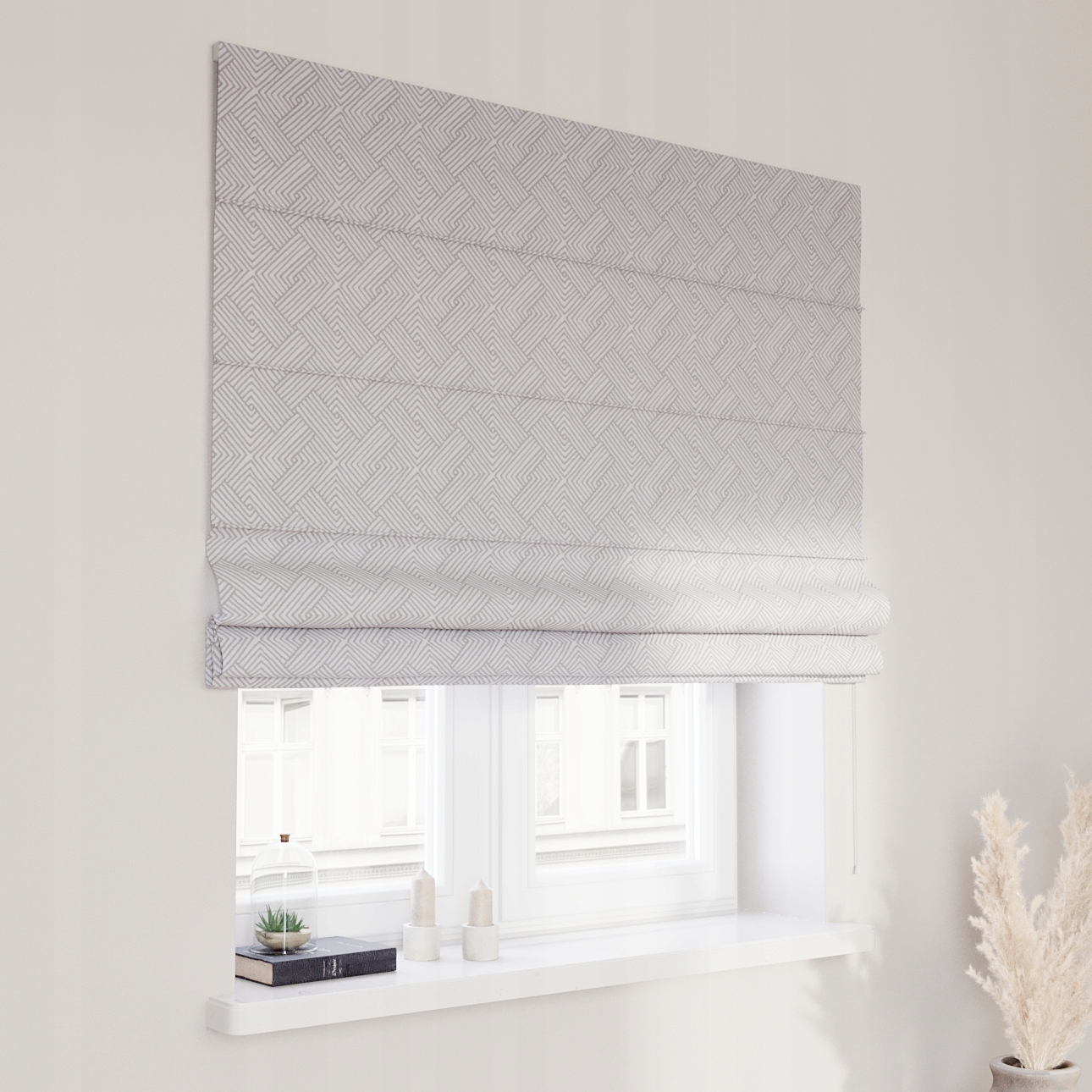 Hotová rímska roleta Capri 80x160 cm čierna