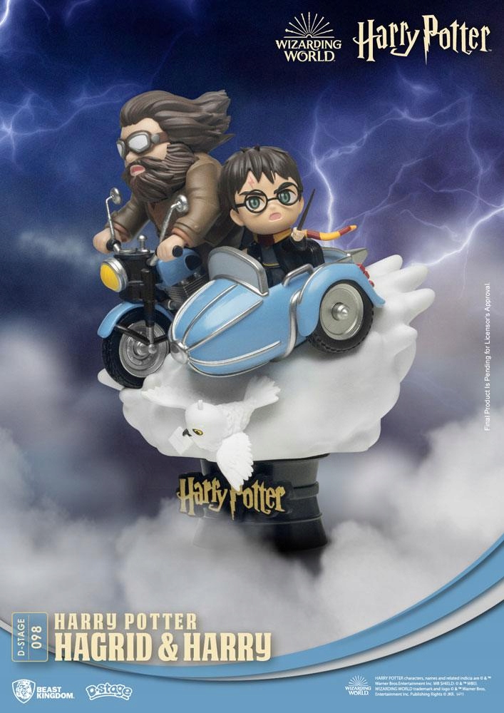 Harry Potter Hagrid a Harry Soška D-Stage Nová verze 15 cm