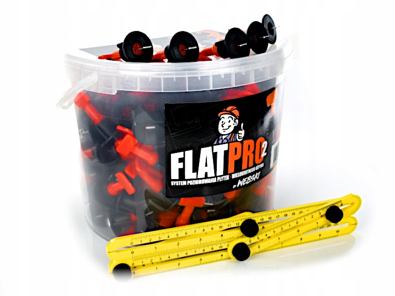 Systém podpory pokládání dlaždic 250 x měřítko