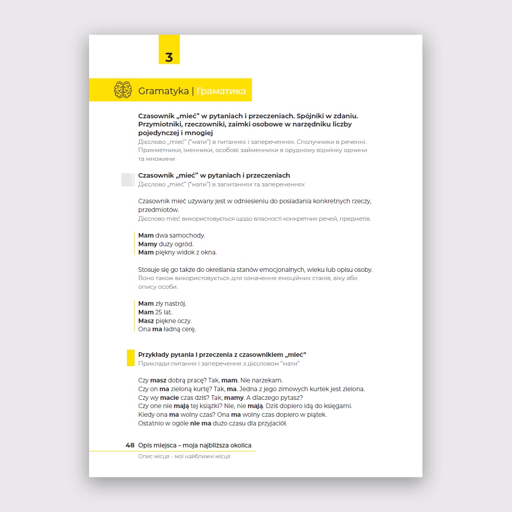 Polski dla Ukraińców A2 Forma kursy