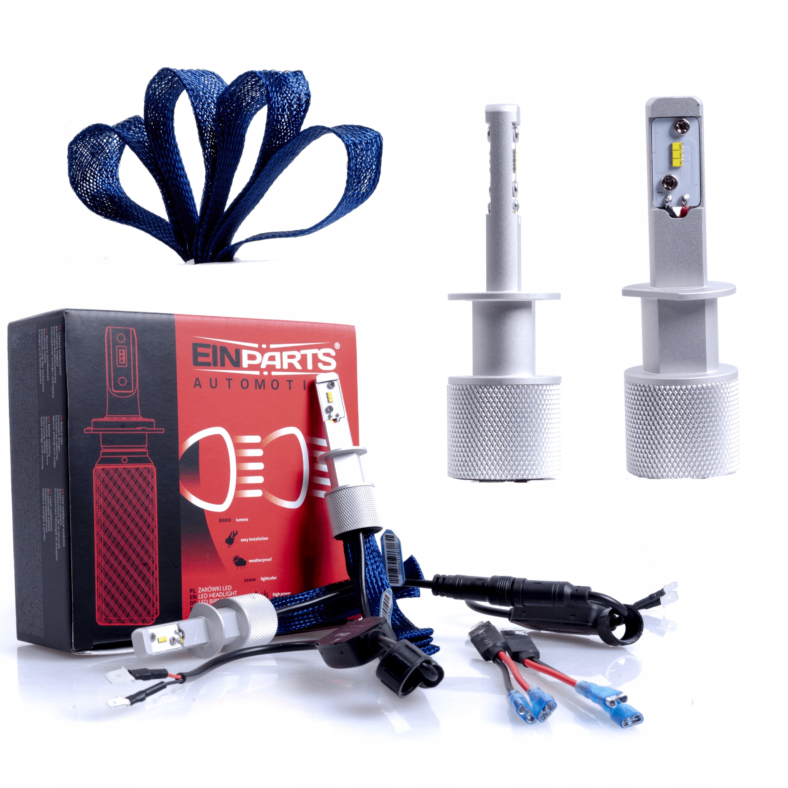 Led Žiarovky Octopus H1 Premium Chladná Biela Can Bus