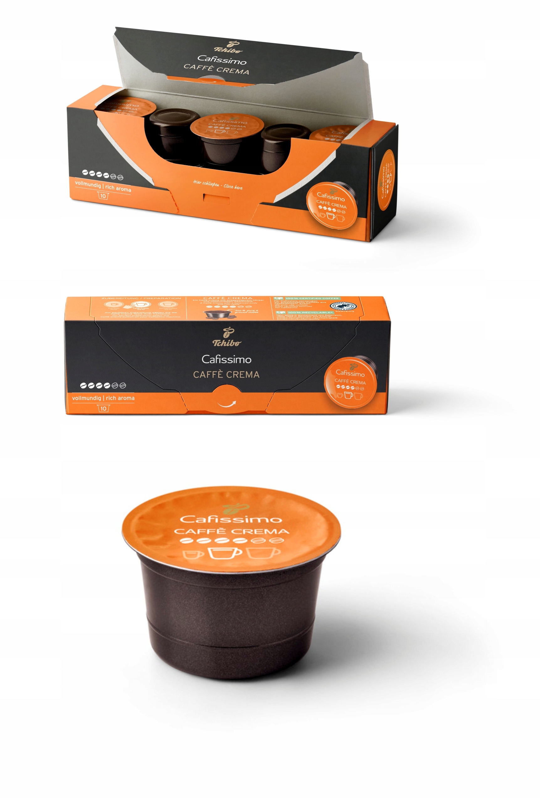 Набір Tchibo Cafissimo MIX 80 капсул Tchibo Brand