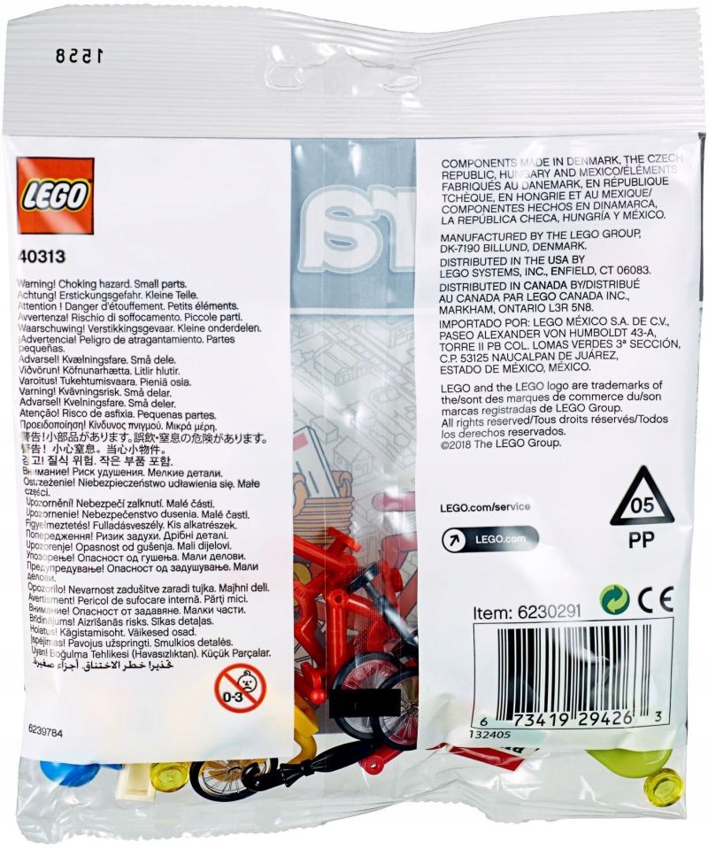 LEGO 40313 XTRA ROWERY Marka LEGO