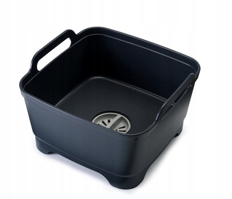 Miska s odtokem (grafitová) malá Wash&Drain Joseph Joseph