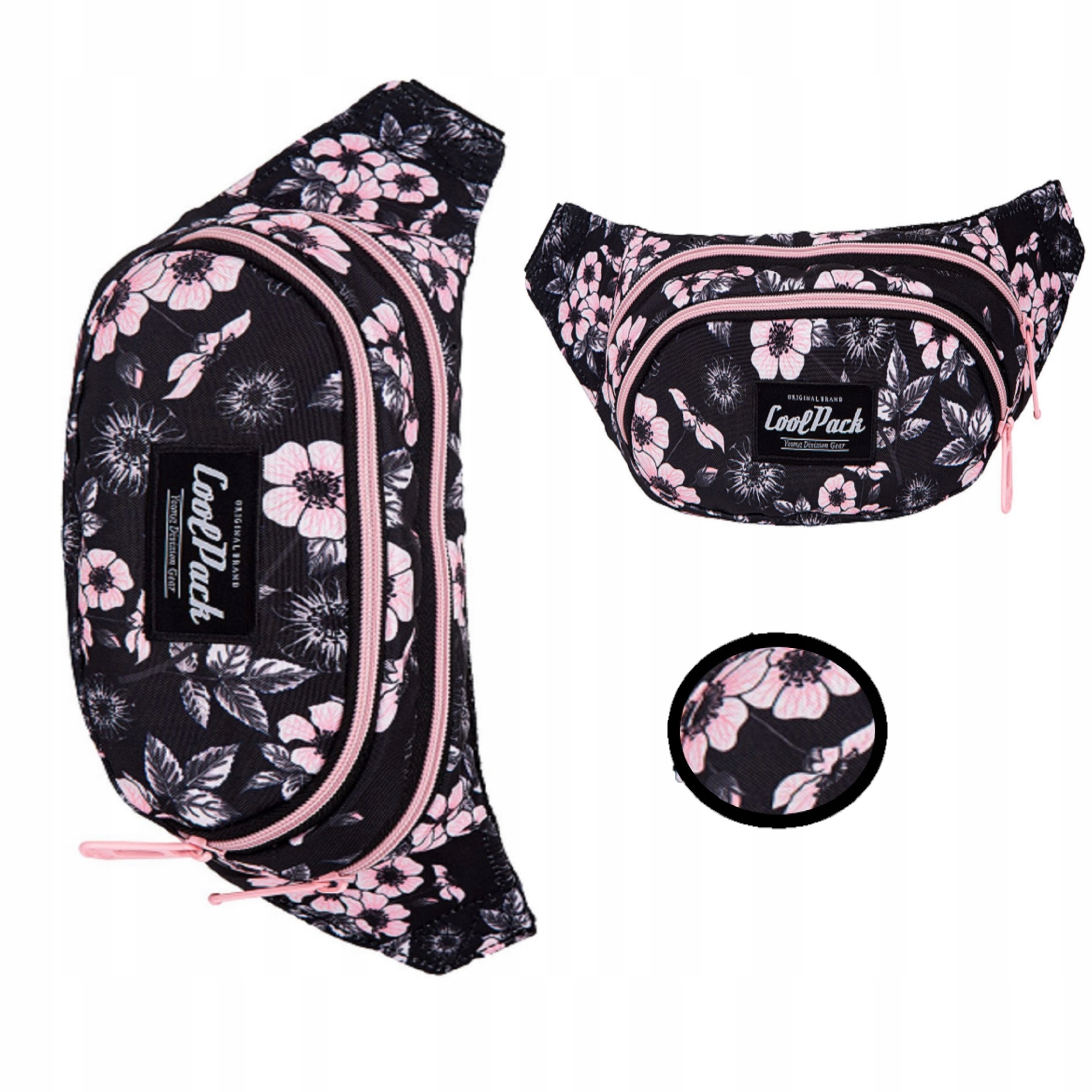 SASZETKA NERKA TOREBKA NA PAS COOLPACK HELLEN KWIATY