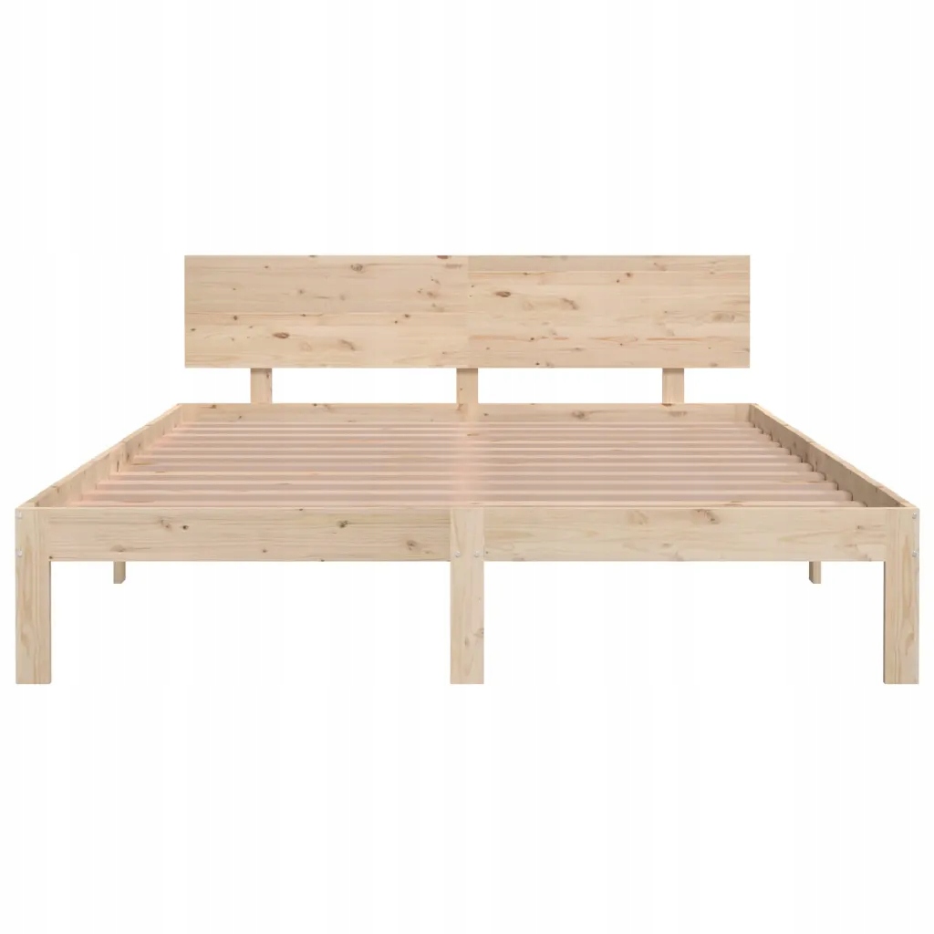 vidaXL Rama łóżka, lite drewno, 150x200 cm Kod producenta 810500