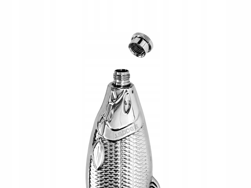 Nierdzewna piersiówka Delphin BOOST, 140ml Marka Delphin