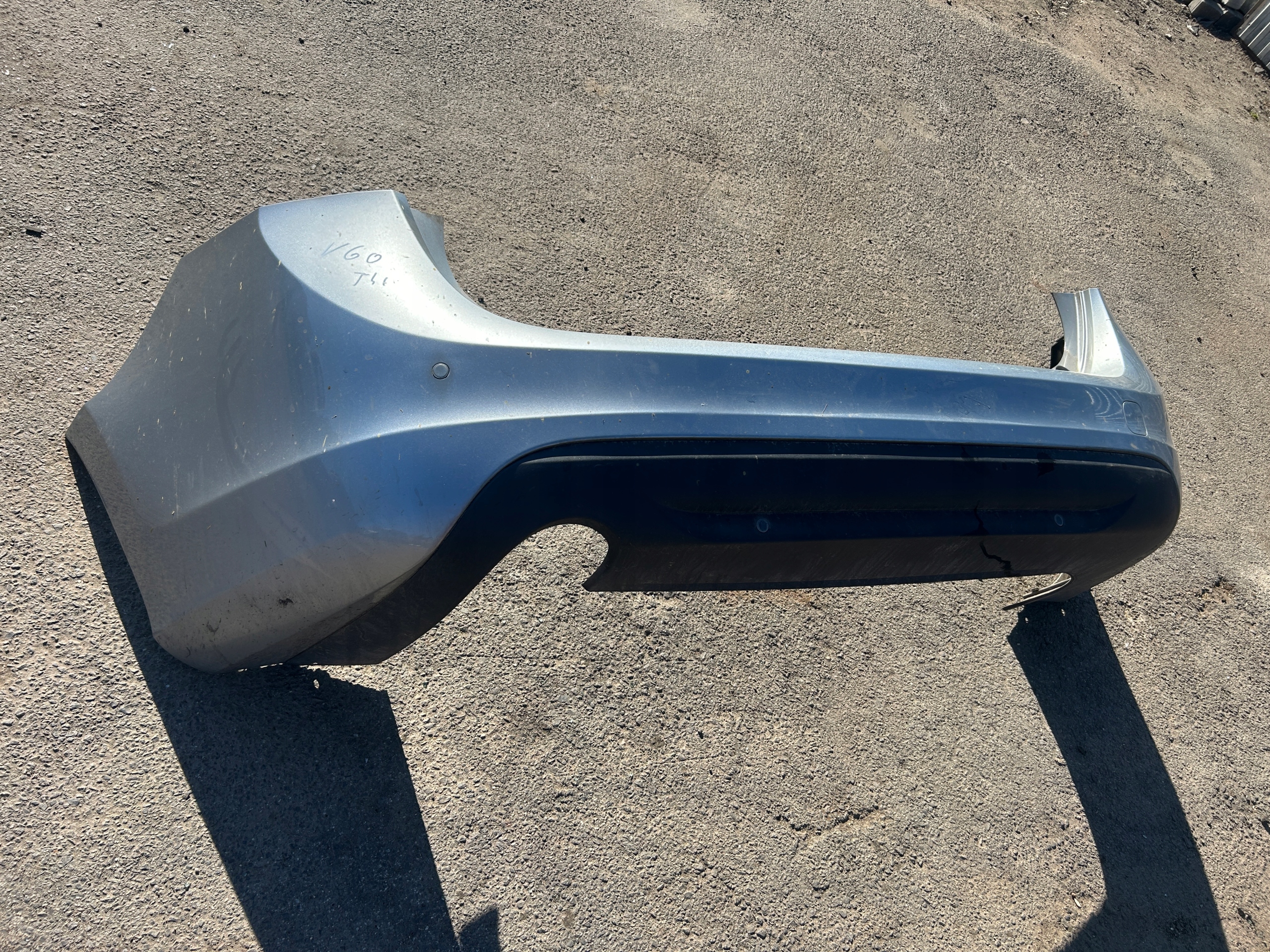 VOLVO V60 10-18 bumper rear complete 477-46